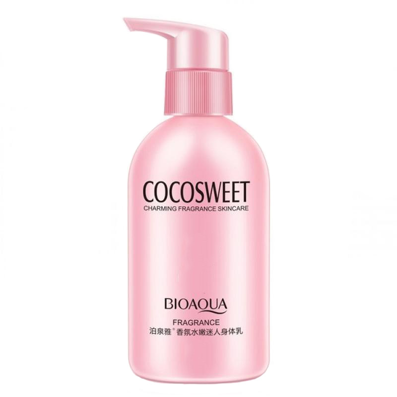 تصویر  لوسیون بدن بایو اکوا مدل cocosweet charming fragrance حجم 250 میلی لیتر