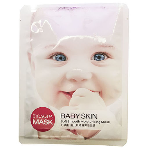 ماسک صورت بایو آکوا مدل Baby skin وزن 30 گرم