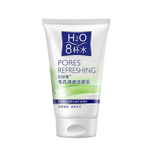 فوم شستشو صورت بایو آکوا مدل Pores Refreshing 7691 حجم 100 میلی لیتر