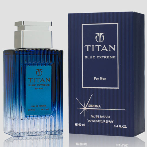 ادو پرفیوم مردانه سیدونا مدل TITAN BLUE EXTREME حجم 100 میلی لیتر