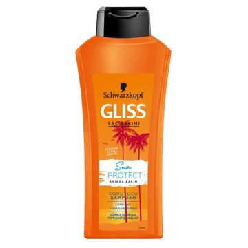 تصویر  شامپو مو گلیس مدل Sun Protect حجم 500 ملی لیتر