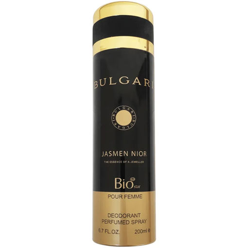 اسپری زنانه بیو استار (Bio Star) مدل بولگاری جاسمین نویر (Bvlgari Jasmin Noir) حجم 200 میلی لیتر