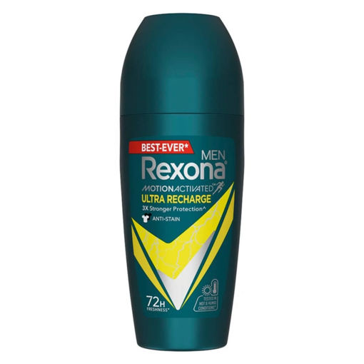 مام رول مردانه ضد تعریق رکسونا Rexona مدل Ultra Recharge حجم 45 میل