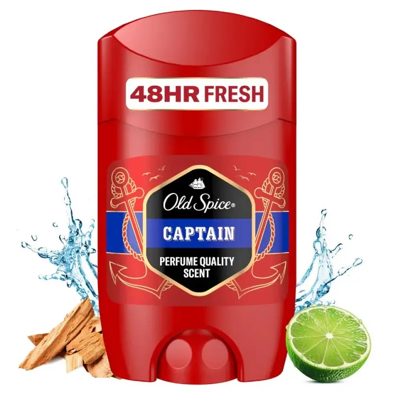 مام صابونی اولد اسپایس Old Spice مدل Captain حجم 50 میل