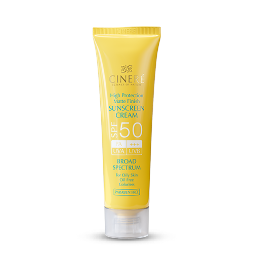 کرم ضد آفتاب SPF 50 بدون رنگ سینره