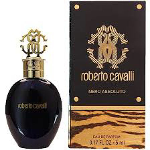 عطر جیبی زنانه دلگادو مدل Cavalli Nero Assoluto حجم 25 میلی لیتر