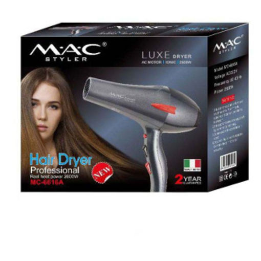 سشوار حرفه ای مک استایلر مدل MC-6616A