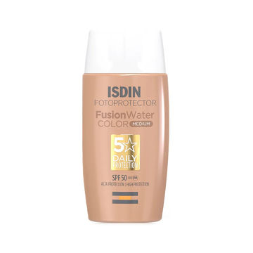 ضد آفتاب رنگ مدیوم ایزدین فیوژن واتر  Medium حجم 50 میلی لیتر