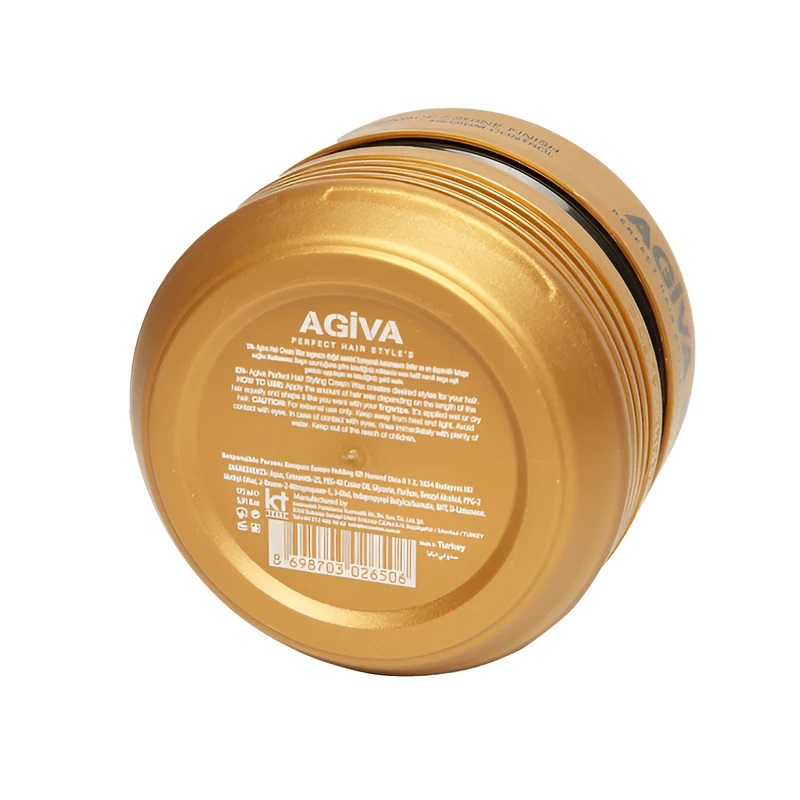واکس مو آگیوا شماره 08 مدل CREAM WAX حجم 175 میلی لیتر