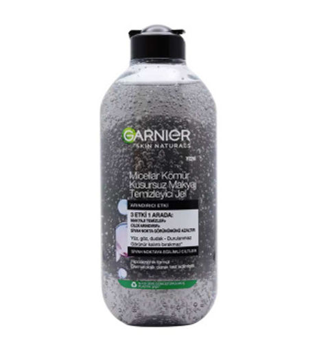 ژل میسلار گارنیر مدل Charcoal حاوی زغال فعال حجم 400 میلی لیتر