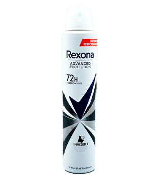 اسپری ضد تعریق زنانه 72 ساعته رکسونا Rexona مدل Invisible