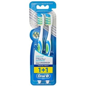 مسواک دو قلو اورال بی Oral-B مدل Pro Expert 1+1