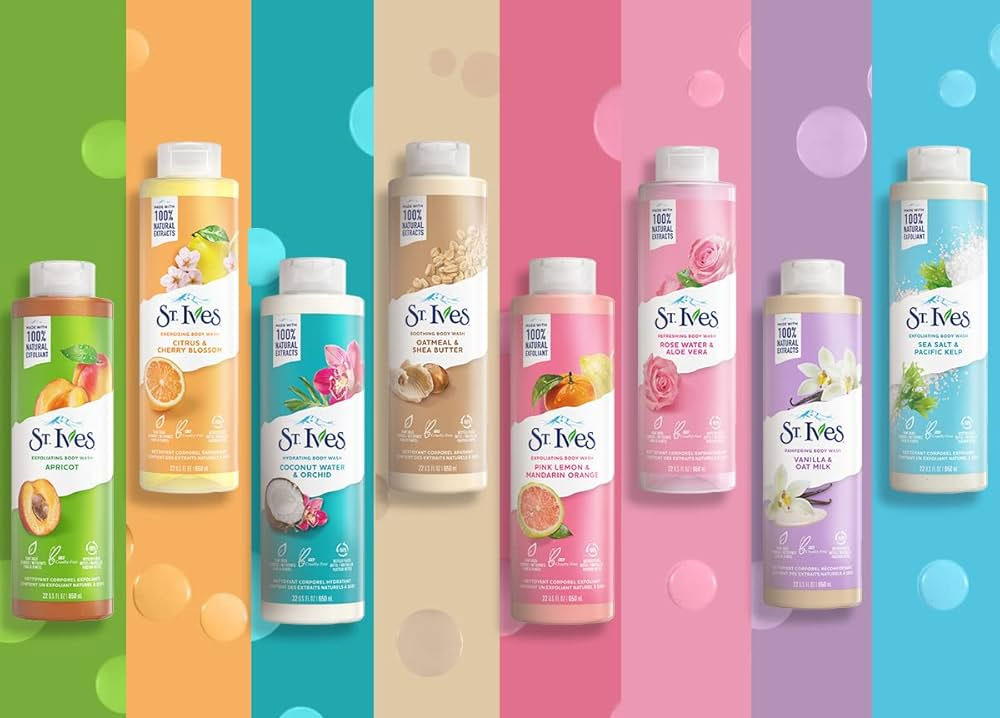 شامپو بدن اس تی.ایوز مدل Vanilla & Oat Milk حجم 650 میلی لیتر