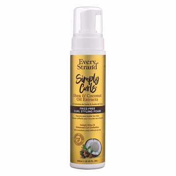 فوم حالت دهنده موی فر اوری استرند Every strand hair mousse frizz free curl styling foam 236Ml