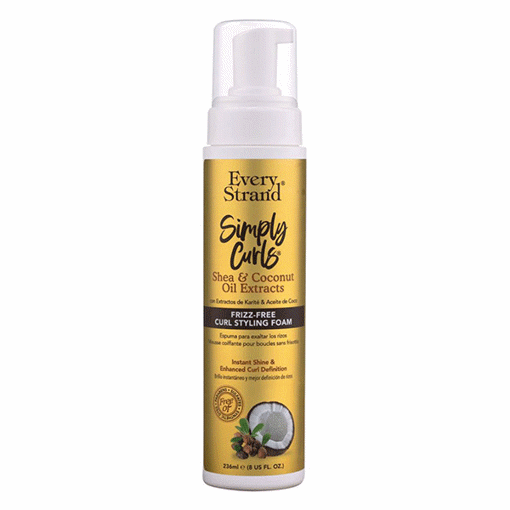 فوم حالت دهنده موی فر اوری استرند Every strand hair mousse frizz free curl styling foam 236Ml