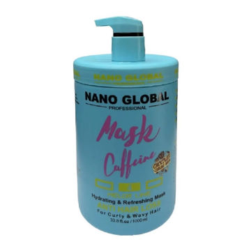 ماسک ضد ریزش مو فر نانو گلوبال حاوی کافئین – Nano Global