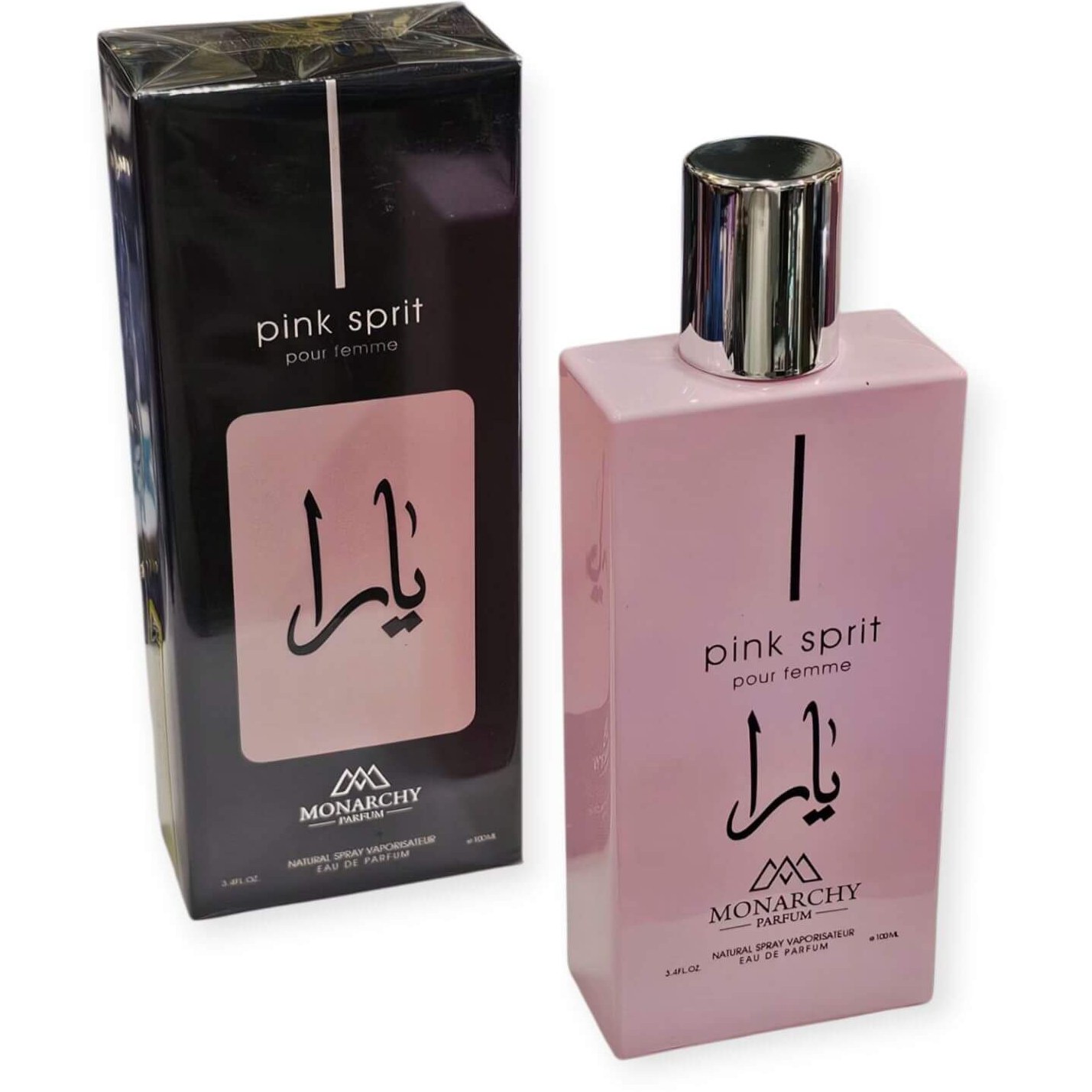 ادکلن یارا مدل پینک برند موناریچی حجم100میلی لیتر