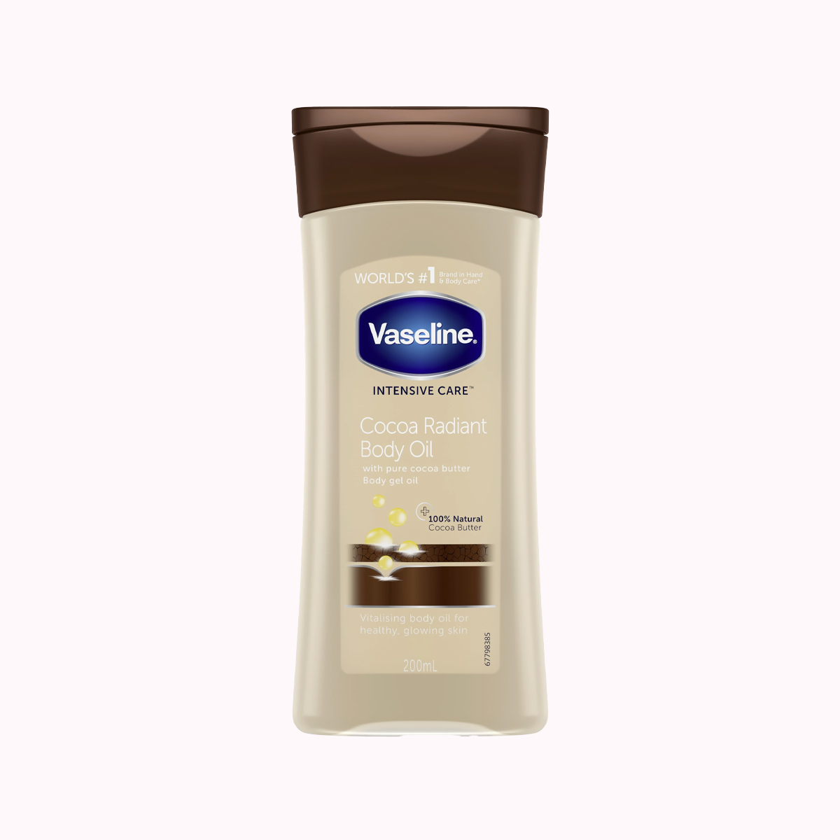 روغن بدن cocoa radiant وازلین ۲۰۰ میل