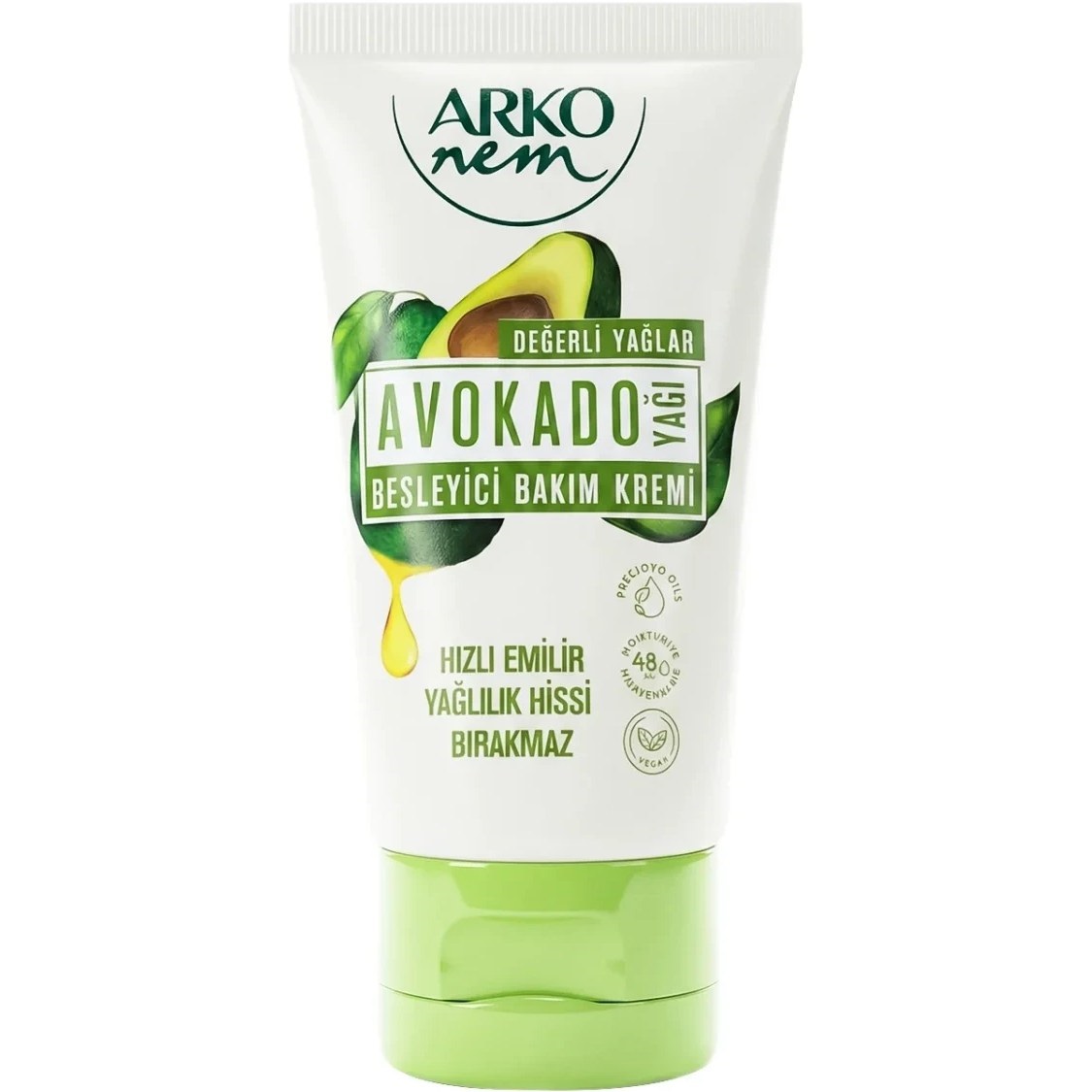 کرم مرطوب کننده تیوپی آرکو مدل avokado حجم 60 میلی لیتر